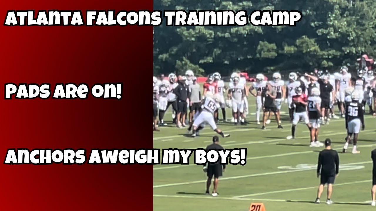 Atlanta Falcons Training Camp | OL 1 on 1s, WR & QB Drills, Plus More | 7-31-23