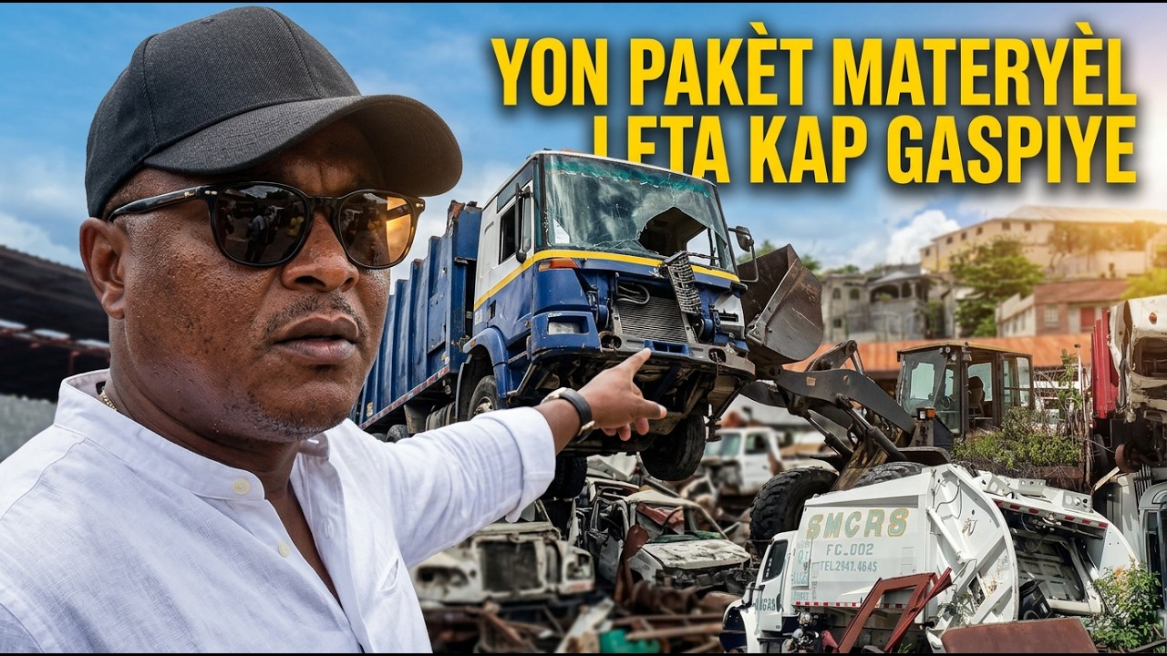 Yon pakèt Materyèl Jovenel te kite pou SNGRS, leta kite yo vòlè ak gaspiye yo. Nouvo DG a vizite yo