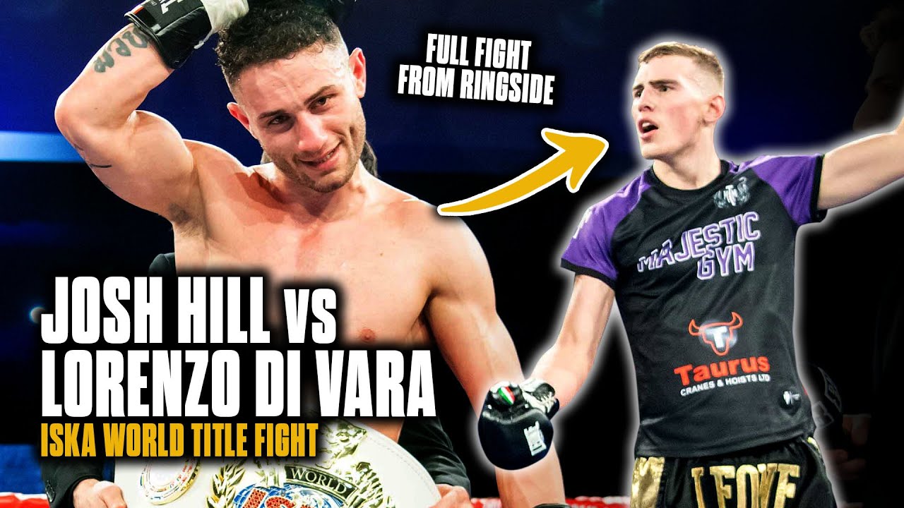 Josh Hill vs Lorenzo Di Vara | Muay Thai Fight | The Arena 5 | Campione d'Italia