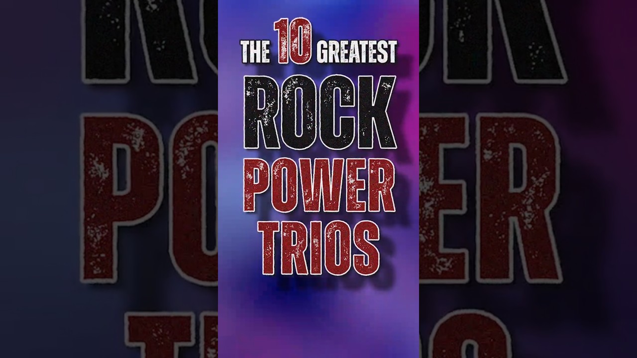 The 10 greatest rock power trios. Do you agree? | #rock #powertrio