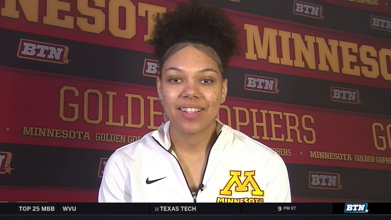 Sophomore Sensation Destiny Pitts Talks Changes for the Gophers | Big Ten Women's Basketball
