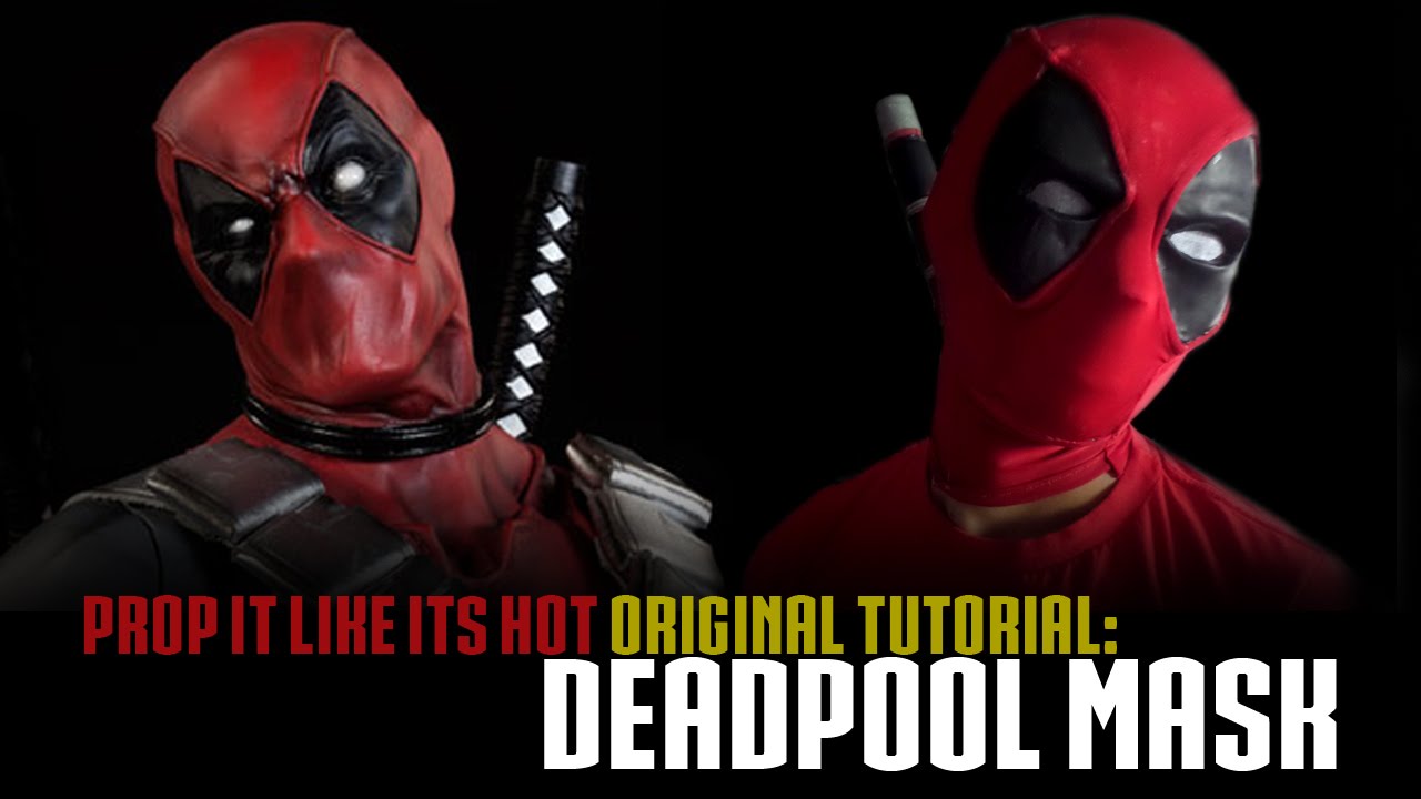 Deadpool Mask Tutorial