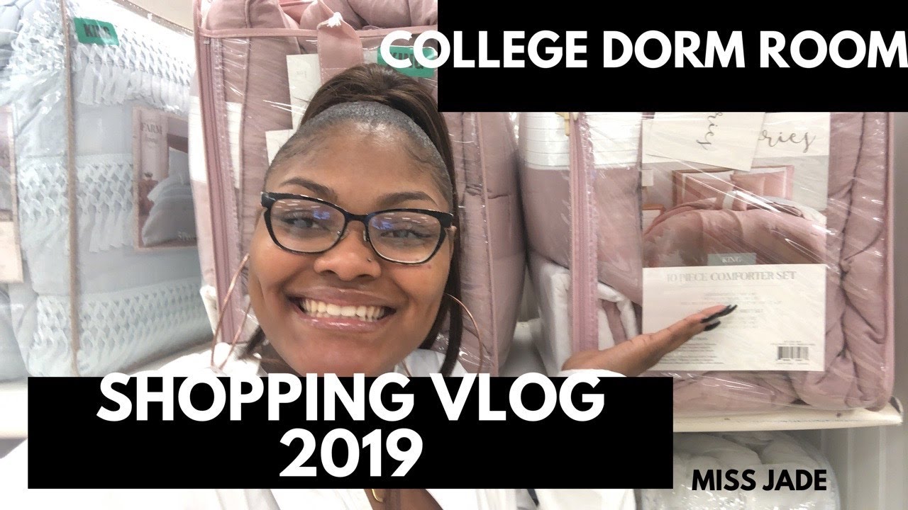 College Dorm Room Shopping Vlog 2019. Pt. 1 | MissJade