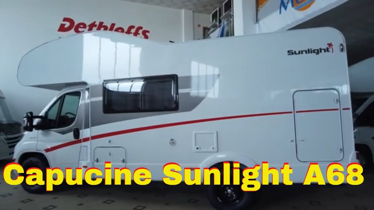 A Autocaravana Capucine será sempre uma Classica  - Sunlight A68