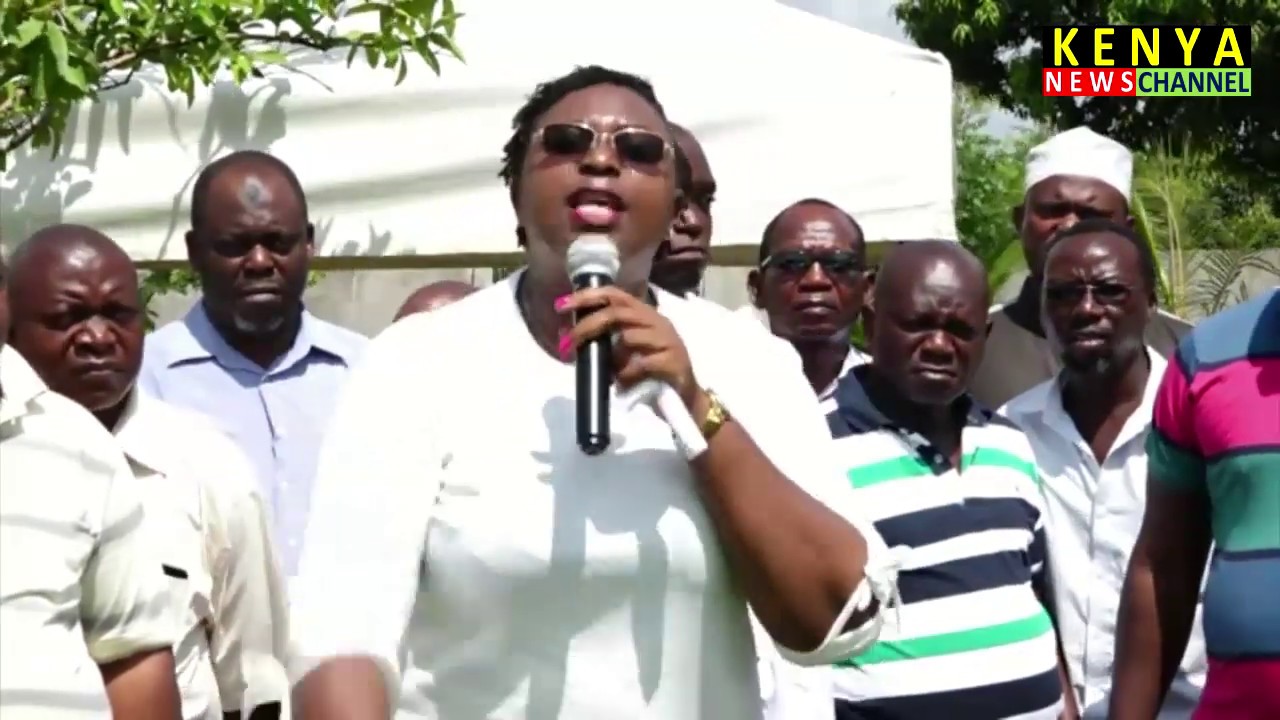 AISHA JUMWA DESTROYS JOHO AND KINGI IN SPEECH
