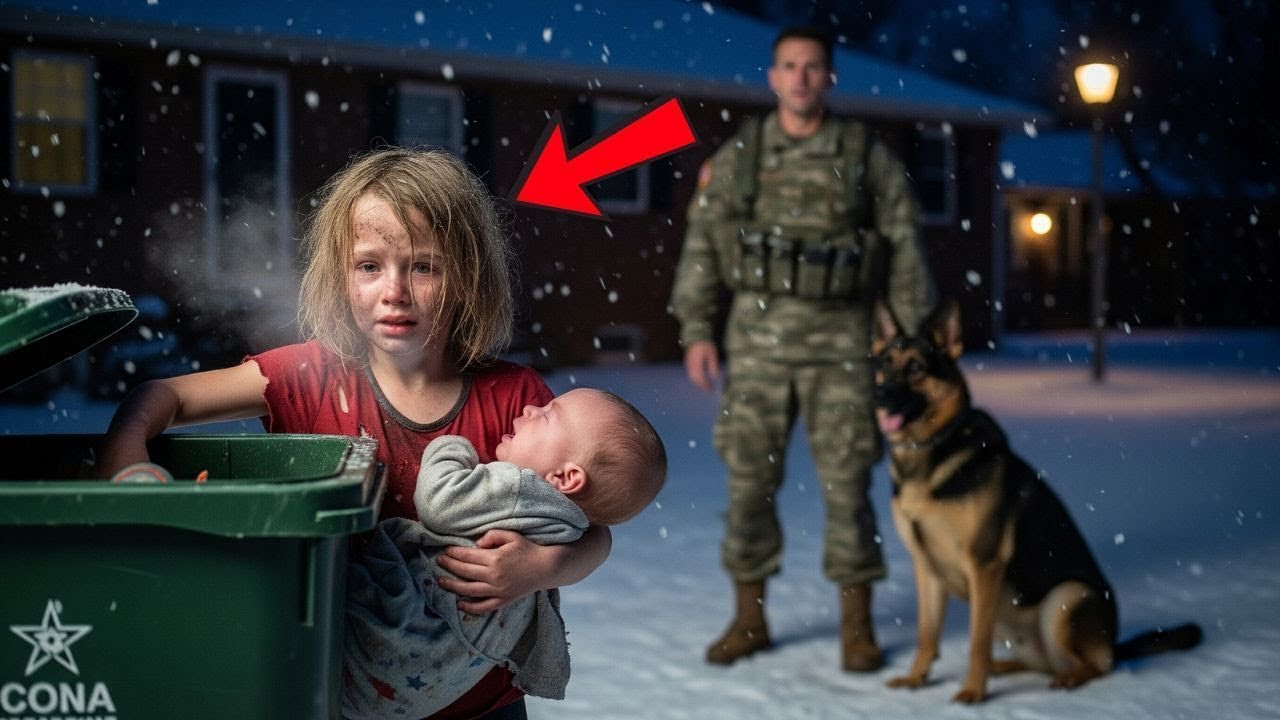 Starving Girl Whispered, ‘I’m So Hungry…’ — What the Soldier and His K9 Found Shattered Them