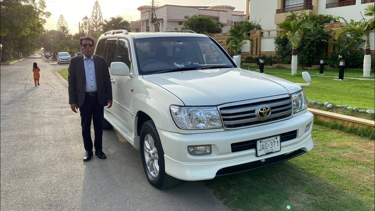 Naval Officers Used Toyota Land Cruiser V8 Model 98 Full Option Demand 75Lac Contact 03022633796.
