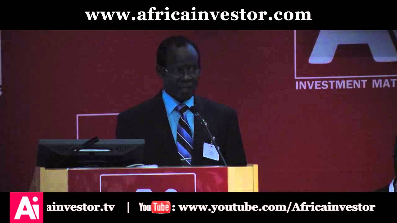 H.E. James Wani Igga, Vice President, South Sudan, at the Ai CEO Investment Summit 2015