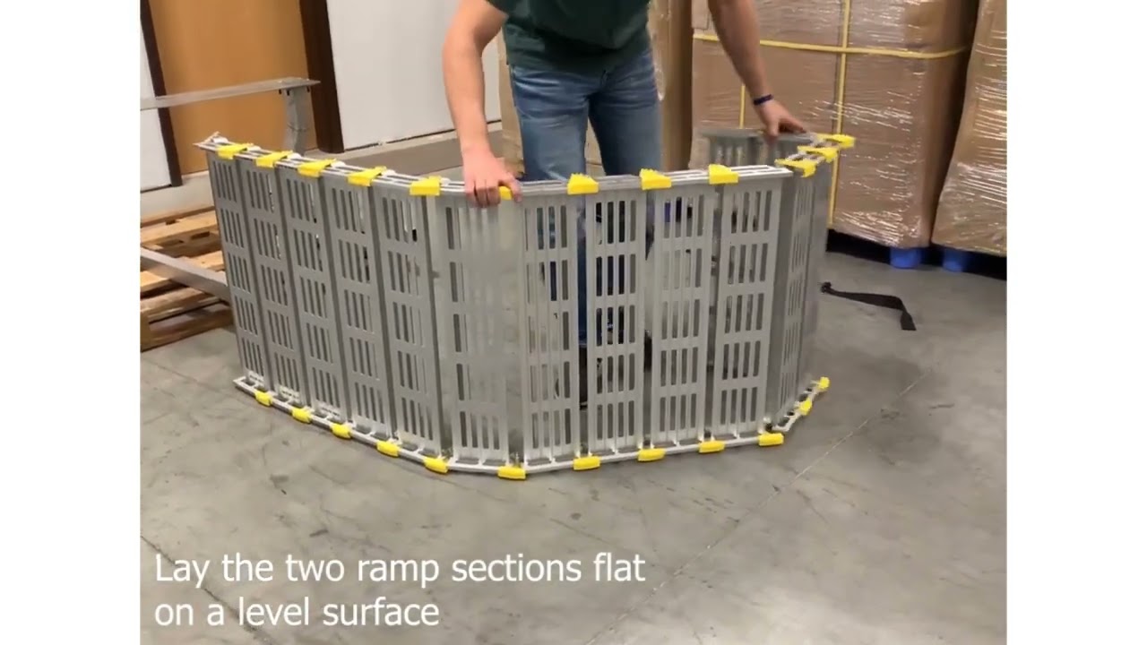 Roll-A-Ramp | How To Use Quick Connect Pins