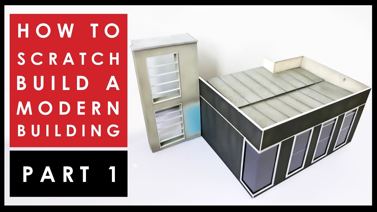 How to scratch build a scale model house - Part 1