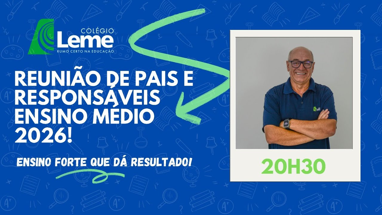 REUNIÃO DOS PAIS COM DIRETOR LEONIR