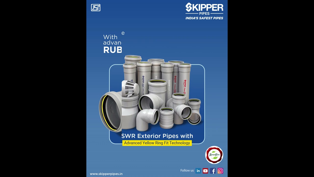 Better sealing. Better strength. Zero compromise. #SkipperPipes