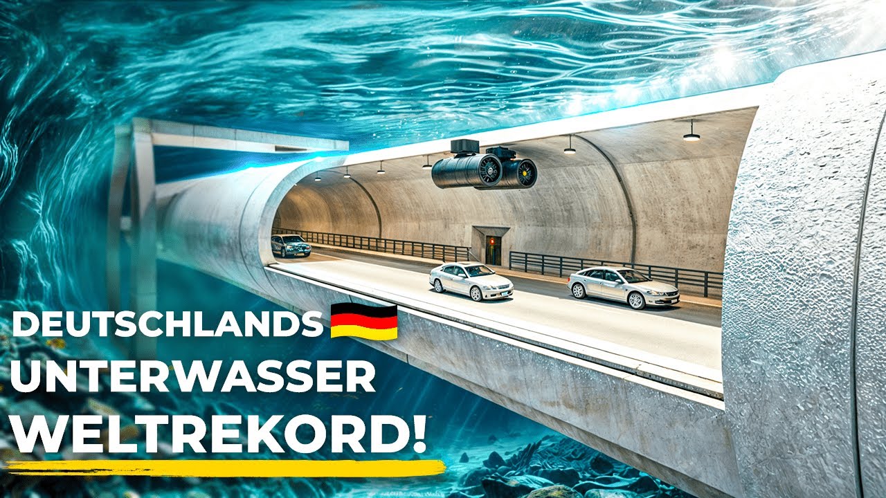 Der Längste Unterwassertunnel der Welt: Deutschland trifft Dänemark! |Fehmarnbelt-Tunnel
