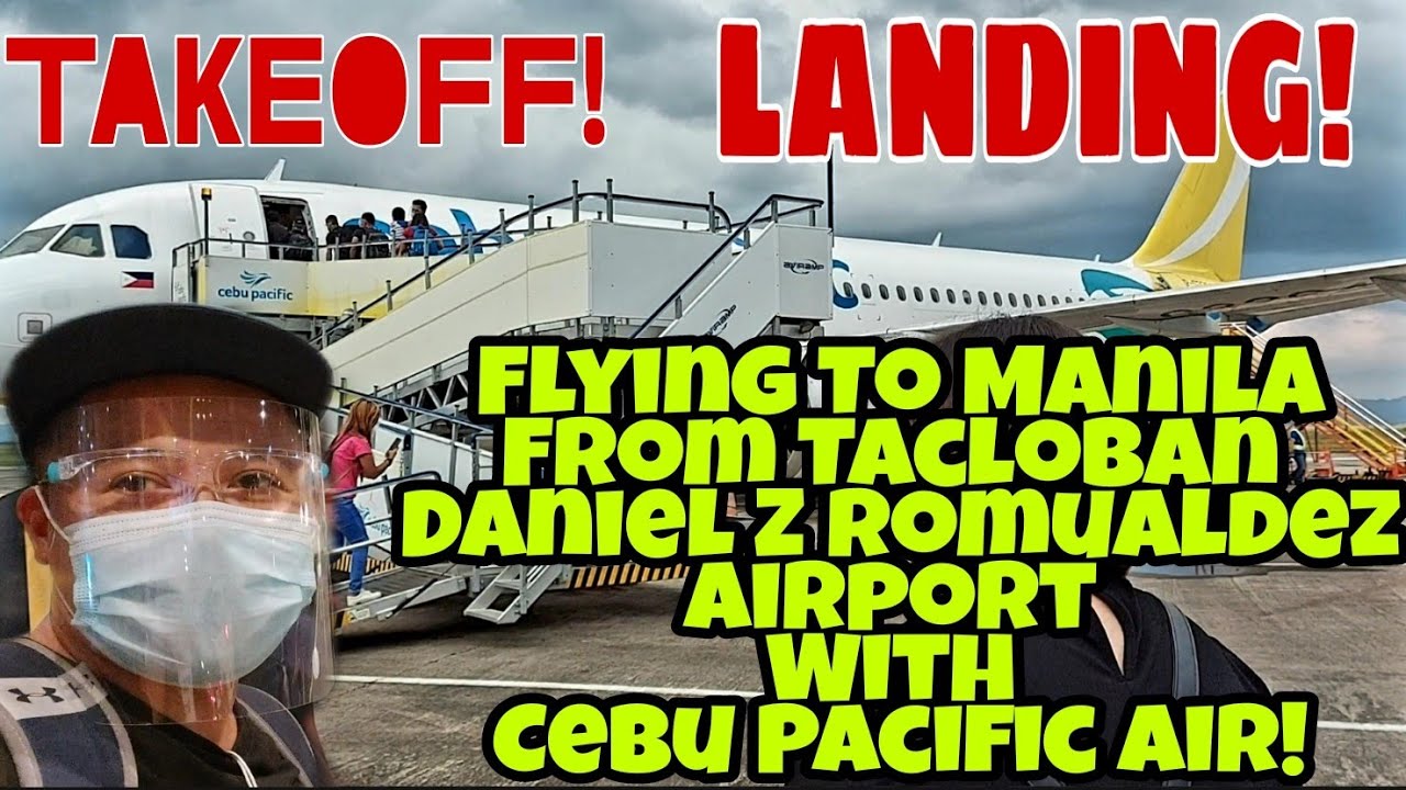 Flying To Manila From Daniel Z Romualdez Airport Tacloban | Takeoff | Landing #Libranfoodandtravel