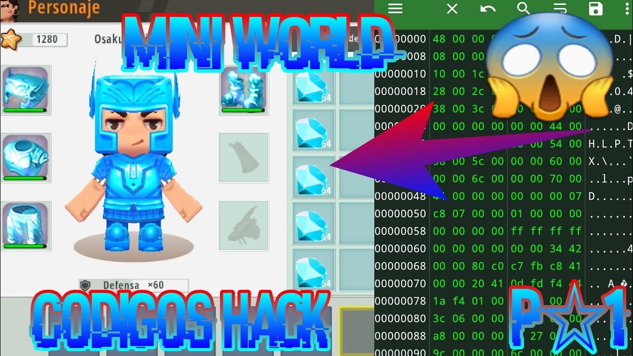 COMO HACKEAR MINI WORLD - CÓDIGOS HACKS PARTE 1