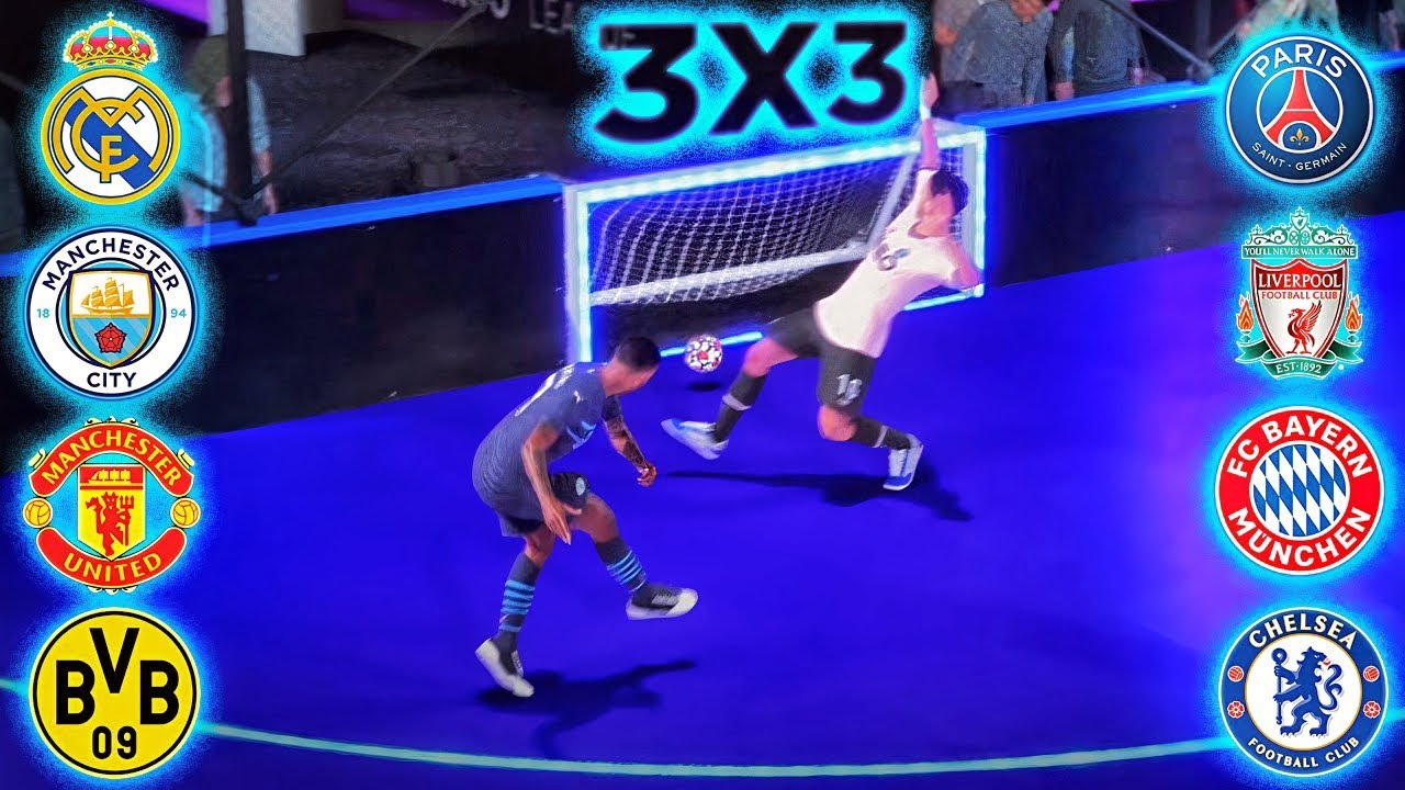 COMEÇOU O CAMPEONATO DA CHAMPIONS LEAGUE 3x3 | FIFA 22
