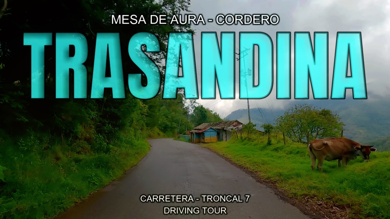 🇻🇪 Descendiendo los Andes: Recorriendo la Trasandina hasta la entrada de Cordero, Táchira. | 4K.