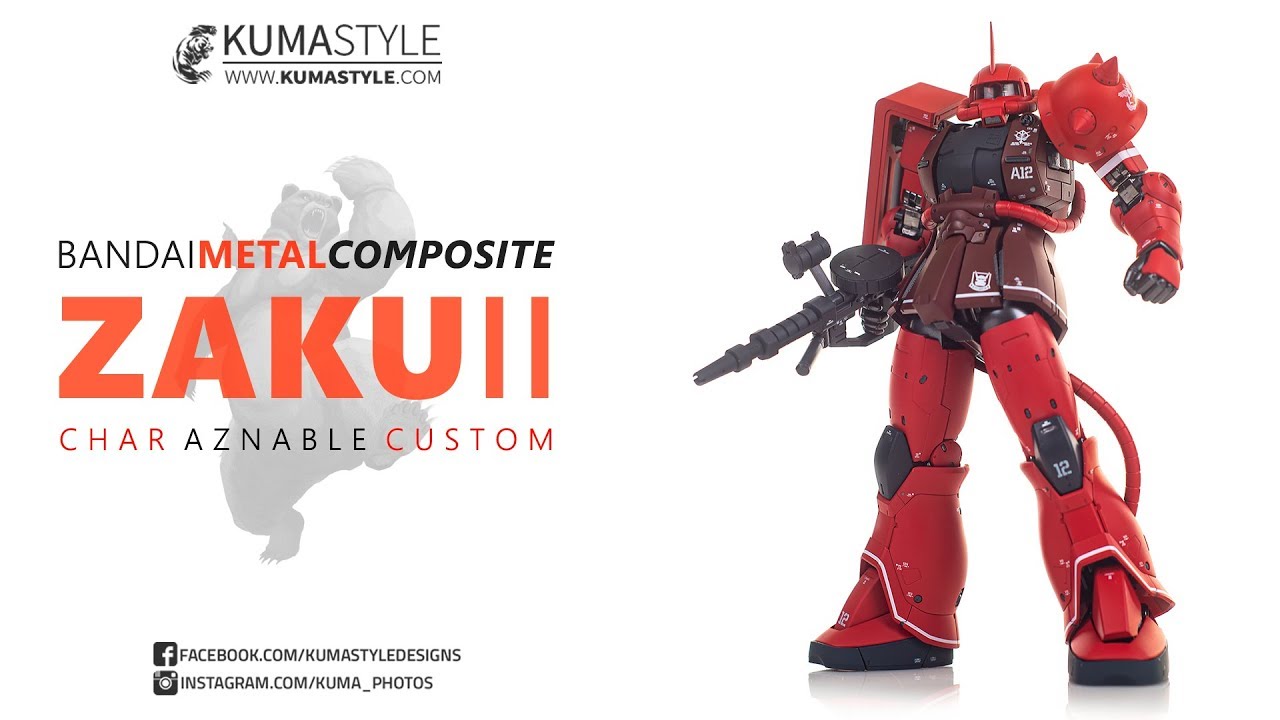 Toy Review: Bandai Tamashii Metal Composite Char's Zaku II (Gundam Fix Figuration)