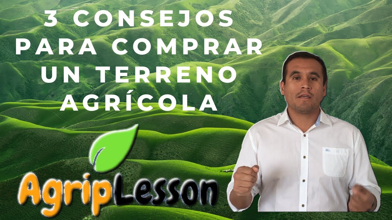 3 Recomendaciones a la hora de comprar un terreno agr&iacute;cola