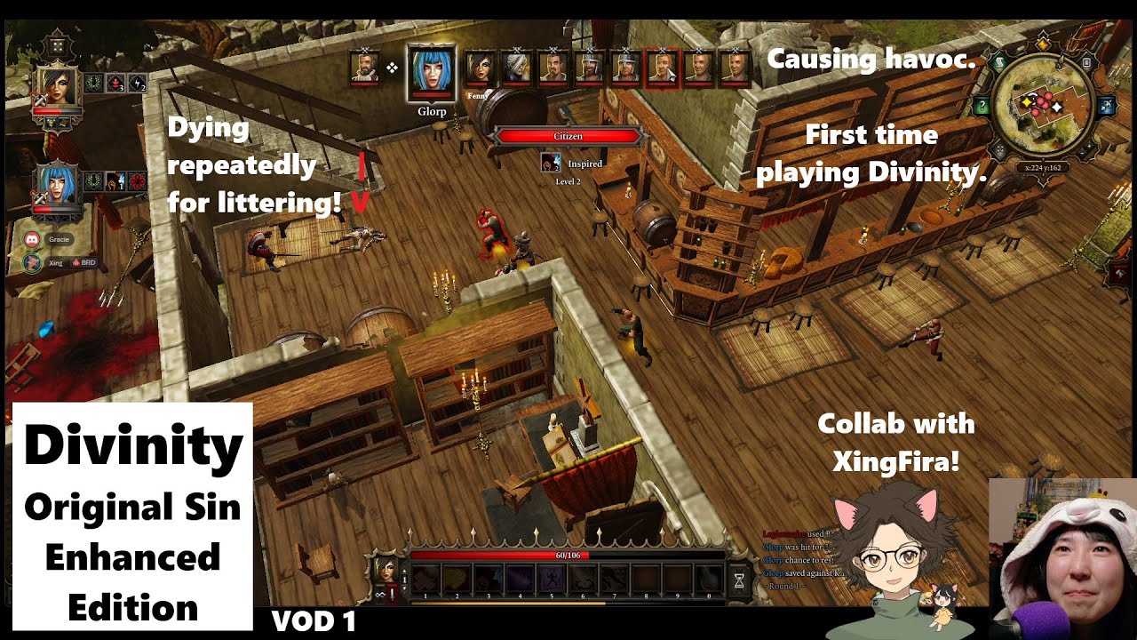 Starting a noble quest with @xingfira Divinity Original Sin Enhanced Edition VOD 1