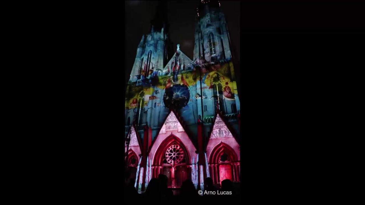 GLOW Eindhoven 2016 - Labyrinth of Passion (Jheronimus Bosch | Catharina kerk) [HD]