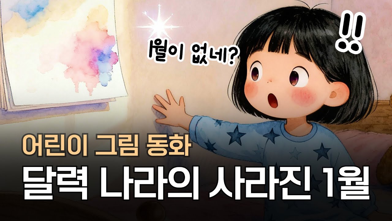 달력 나라의 사라진 1월 📅 | 어린이 구연 동화 🧚🏻 | 그림 동화책 🖼️ | 아이 잘 때 들려주는 이야기 🧸