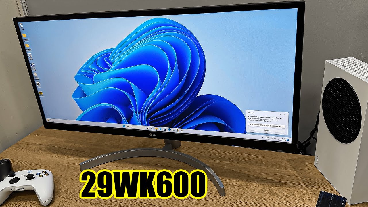 MONITOR ULTRAWIDE LG 29WK600 - É BOM MESMO ? Unboxing e Impressões