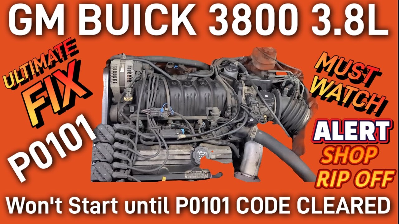Как исправить ошибку GM Buick 3800 3,8 литра: не заводится, пока не будет сброшен код P0101. Это ...