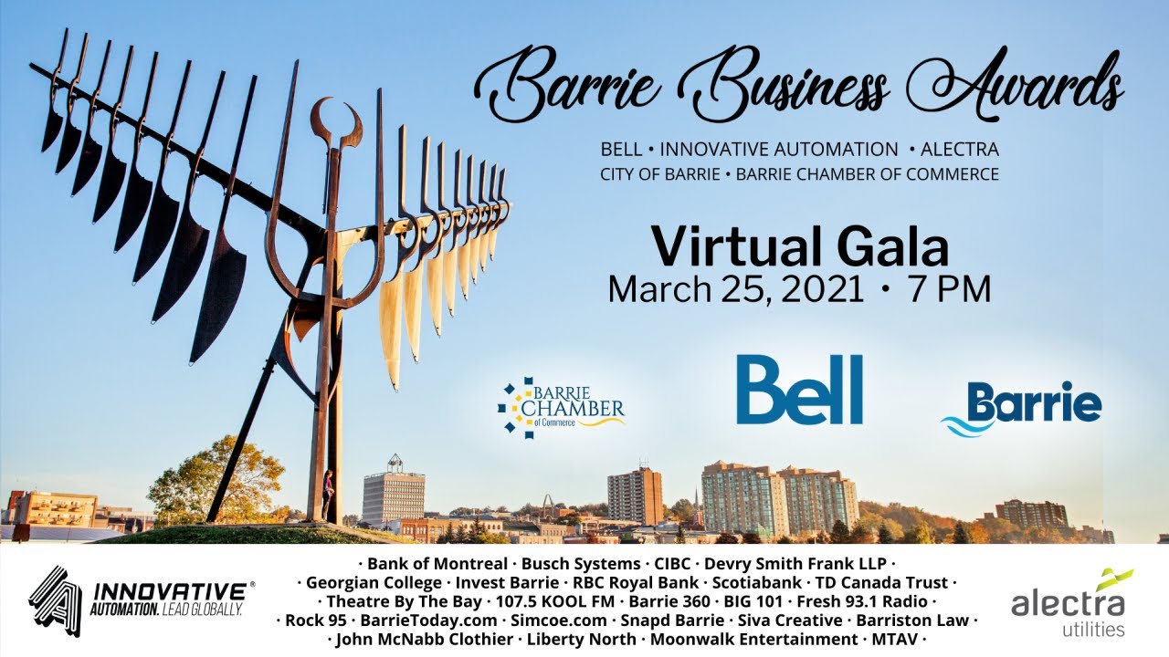 2020 Barrie Business Awards Virtual Gala