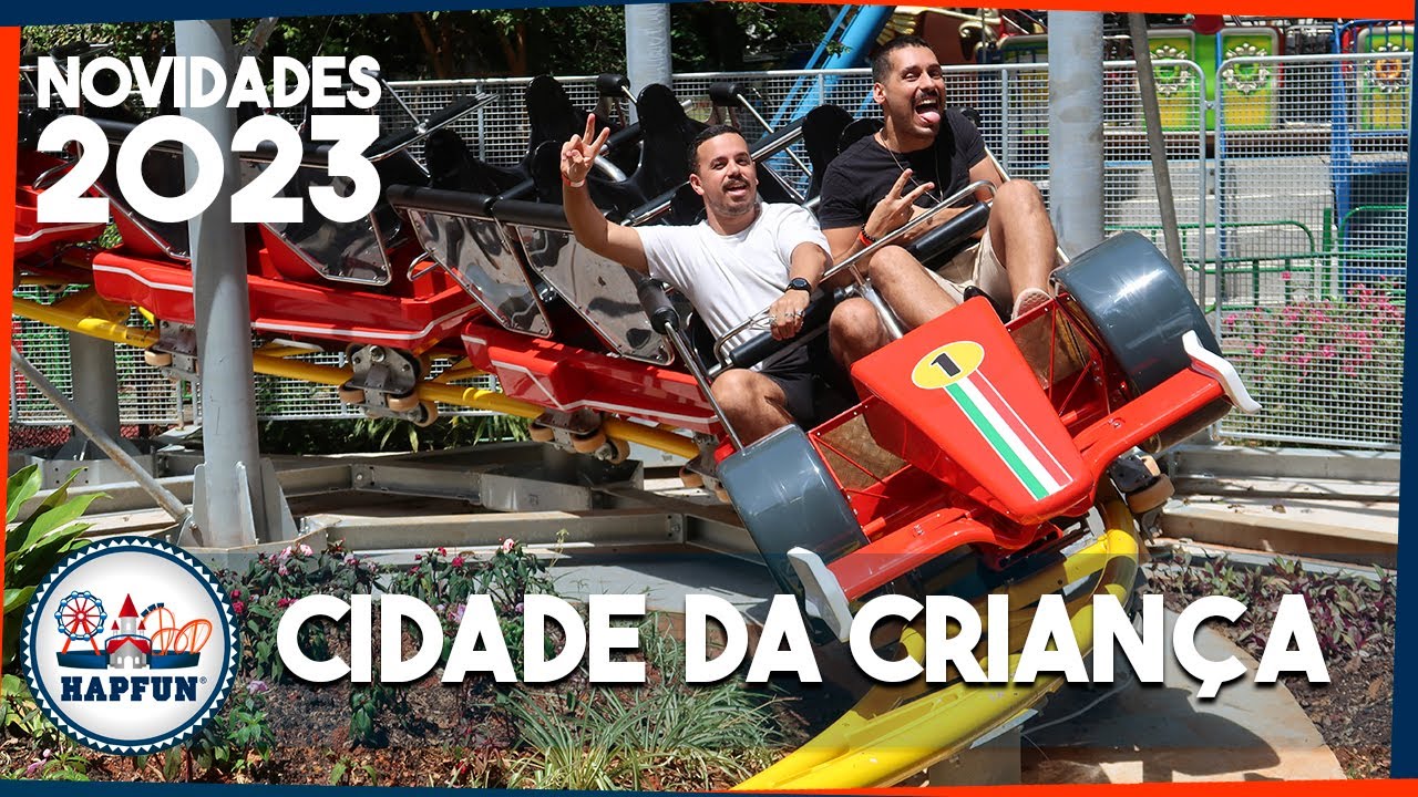 ANDAMOS nas 2 NOVAS MONTANHAS RUSSAS na CIDADE DA CRIANÇA e vem MAIS NOVIDADES | Hapfun