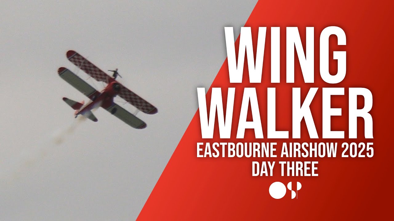 Aerosuperbatics Wingwalker | Eastbourne International Airshow 2025 | Day Three