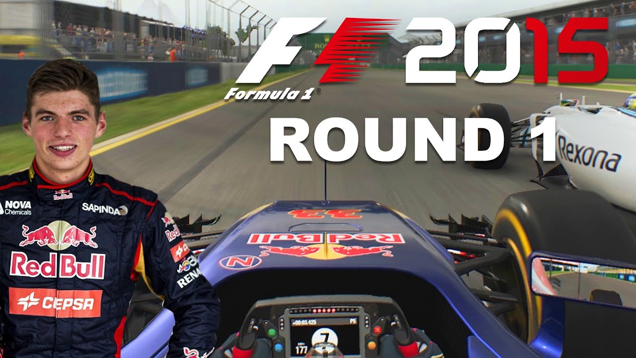 F1 2015 - CAREER MODE (Championship Season) Part 1 AUSTRALIA