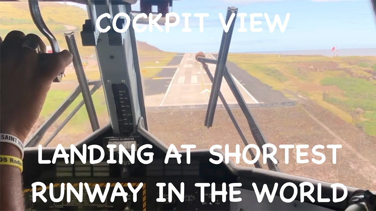 SHORTEST RUNWAY IN THE WORLD | ST. EUSTATIUS TO SABA | WIN AIR | DHC-6-300 | TRIP REPORT