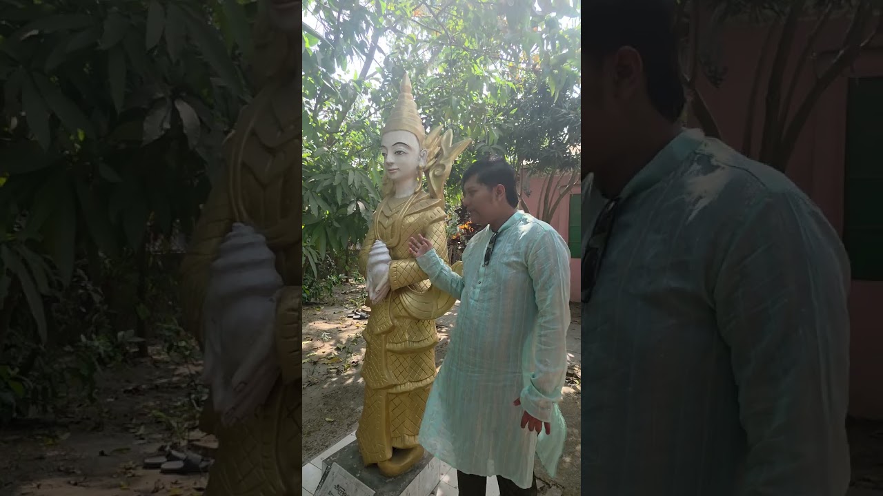 দক্ষিণ বাংলার সর্বপ্রথম বৌদ্ধ মন্দির।  প্রত্যেকটা সনাতনীয় বৌদ্ধ  এই ভিডিওতে লাইক কমেন্ট করা উচিত। 
