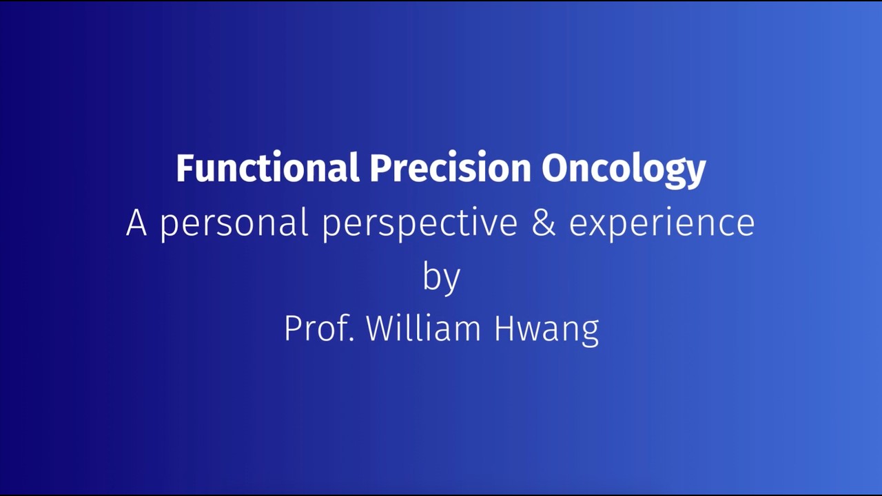 Functional Precision Oncology in Acute Myeloid Leukemia with Prof. William Hwang