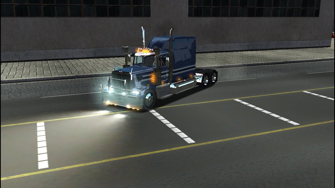 18 Wheels of Steel Haulin #1 Western Star 4900 Detroit - Montreal Seferi