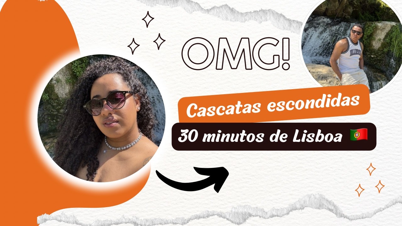 EXPLORANDO CASCATA EM LISBOA | NATUREZA INCL&Iacute;VEL SEM GASTAR QUASE NADA