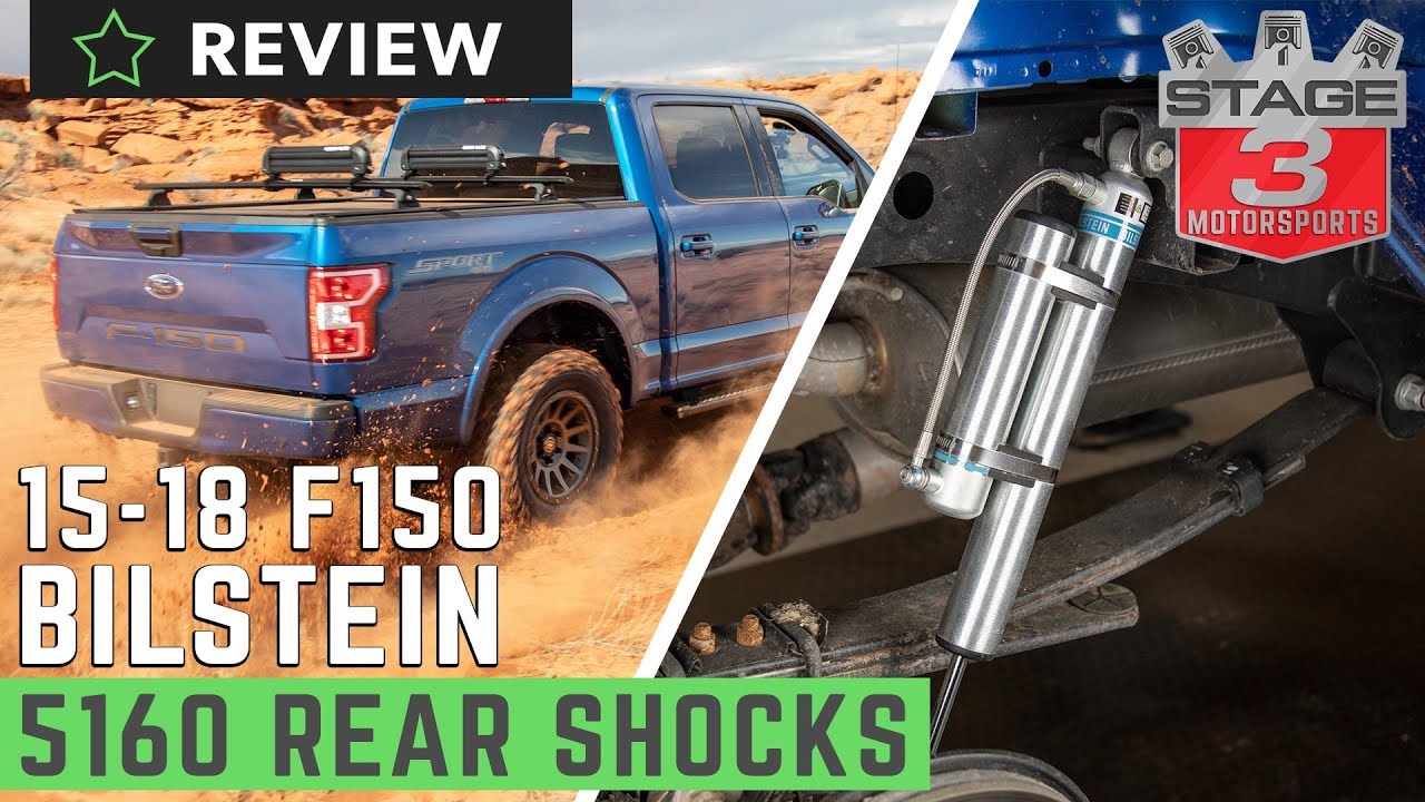 Обзор заднего амортизатора Bilstein 5160 с выносным резервуаром для F150 4WD 2015–2018 гг. для до...