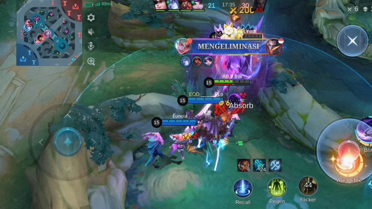 MOBILE LEGENDS: BANG BANG | 5 VS 5 | REAL SOLO RANK DYRROTH | EPIC COMEBACK | DURASI 1/2 JAM | #game