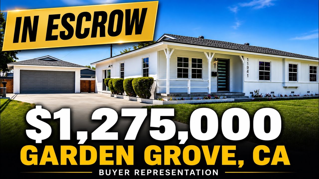     What $1,299,500 Gets You in Garden Grove, California