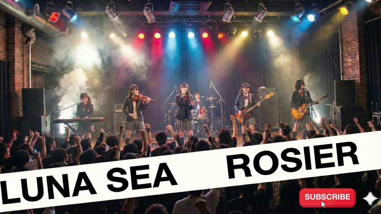 LUNA SEA ROSIER｜Japanese Girls AI Rock Band｜邦楽カバー