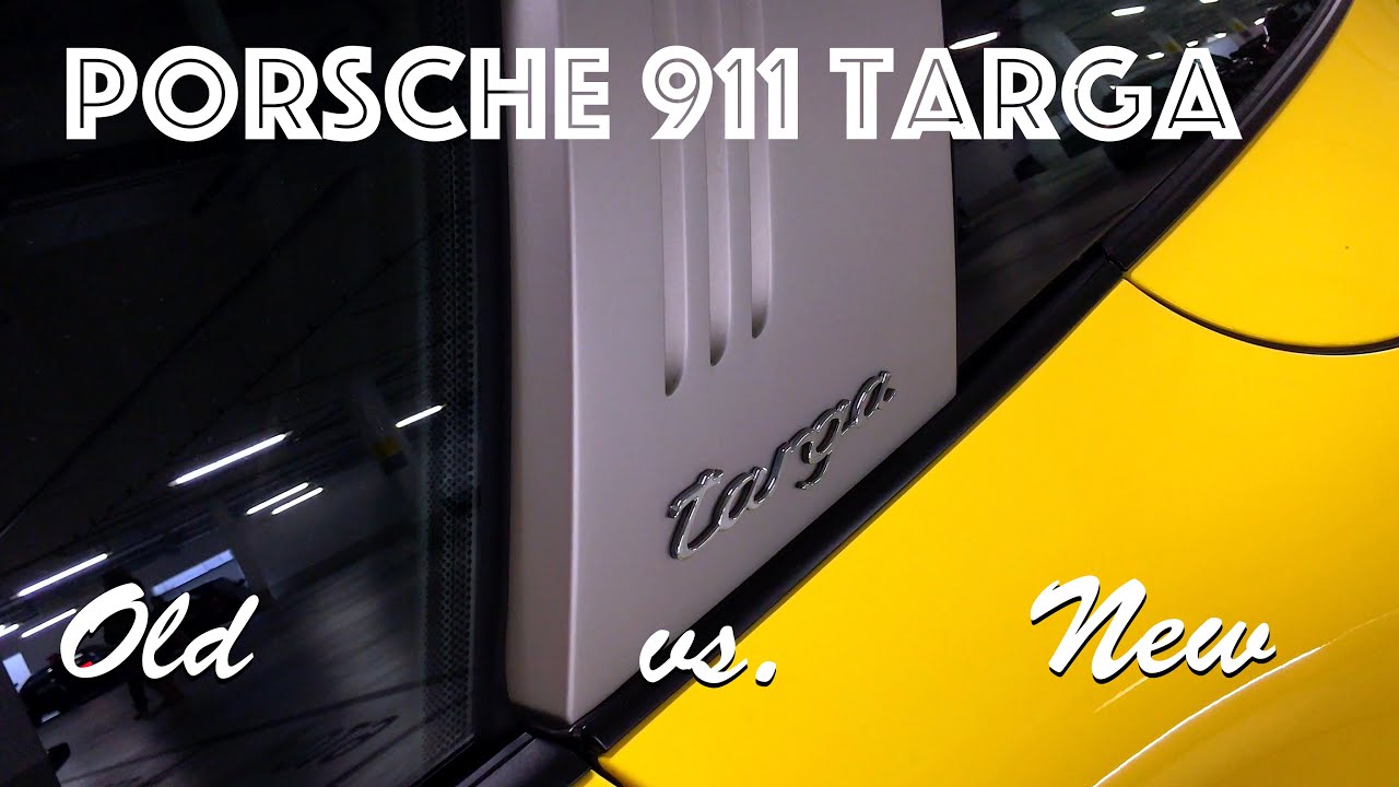 Porsche 911 Targa Old vs. New [4k / UHD]