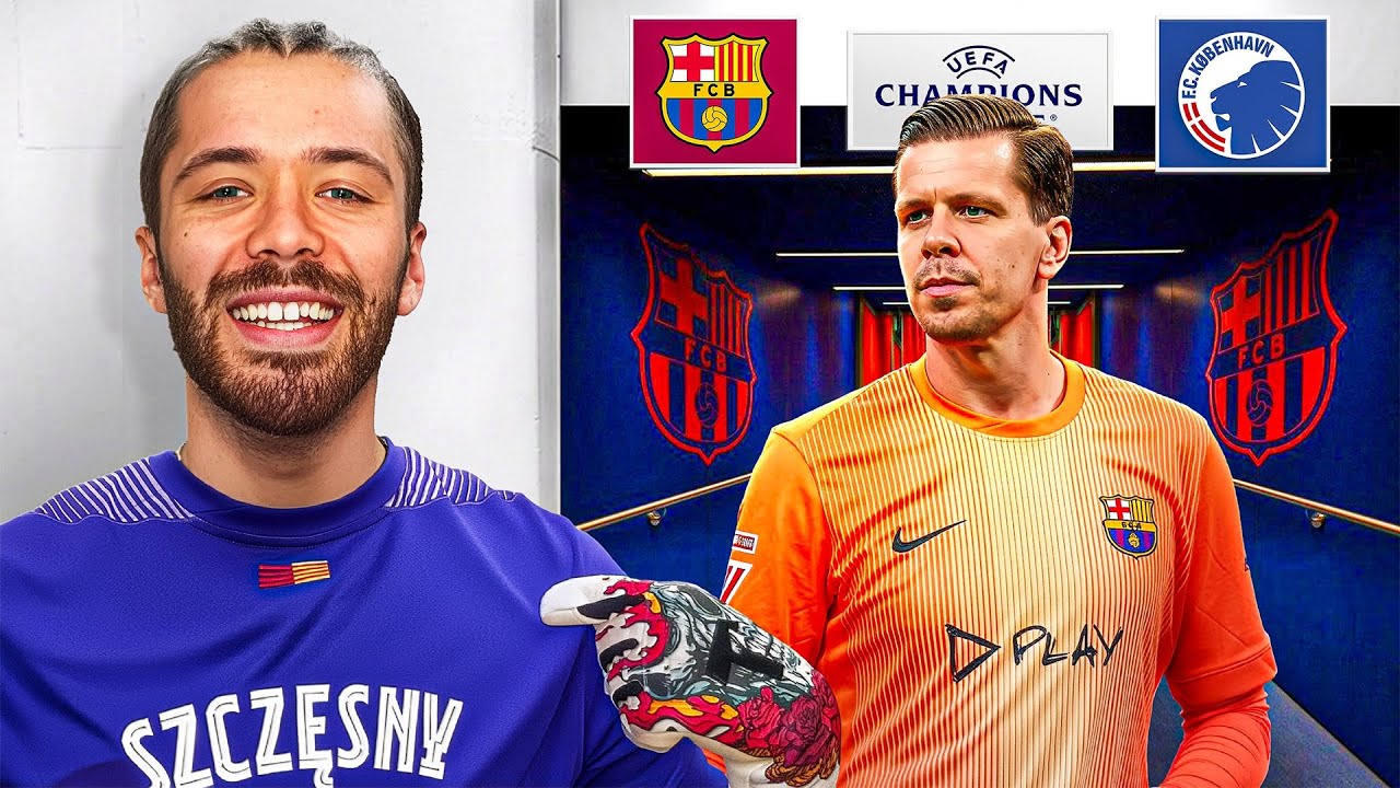 POLECIAŁEM NA MECZ WOJTKA SZCZĘSNEGO (FC BARCELONY)