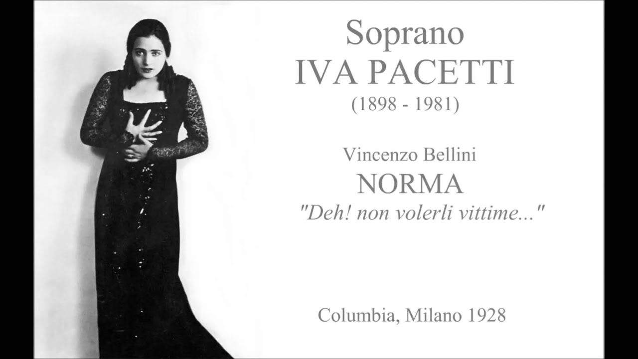 Soprano IVA PACETTI - Norma 