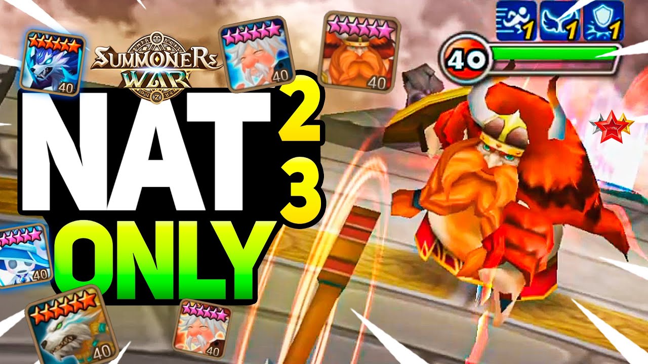 Only 2-3 Star Monsters Part 3 - Summoners War