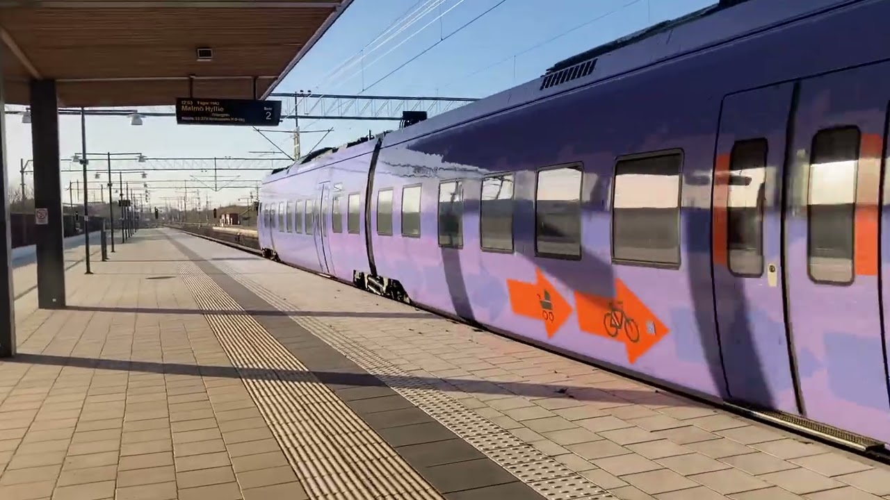 Tåg i Burlöv part 2 