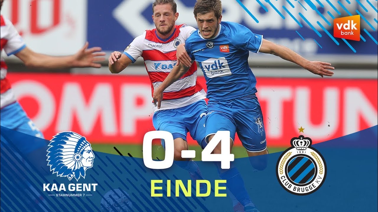 🎬KAA GENT - Club Brugge: 0-4