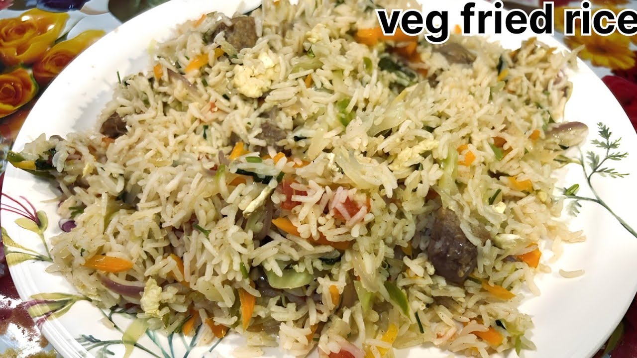 Restaurant Style Veg Fried Rice Recipe