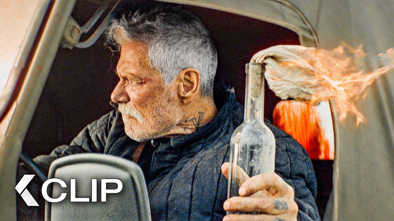 Stephen Lang&rsquo;s Molotov Ignites the Truck Motorcycle Chase - SISU 2: ROAD TO REVENGE Clip (2025)
