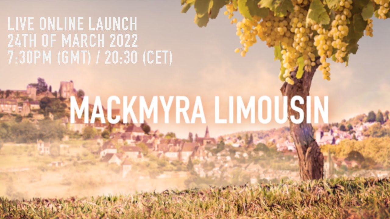 MACKMYRA SWEDISH WHISKY - LIMOUSIN LAUNCH 7:30pm (GMT) / 20:30 (CET)
